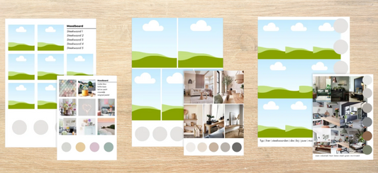 Creëer Jouw Ideale Interieur:  Zo Maak Je een Moodboard voor Je Huis