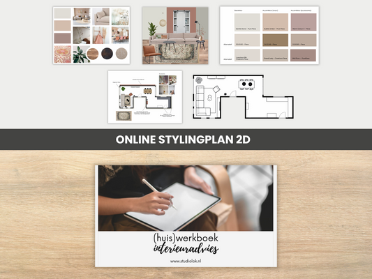 Persoonlijk Stylingplan voor je Woonkamer – Moodboard, Kleuradvies en Indelingsopties op Maat