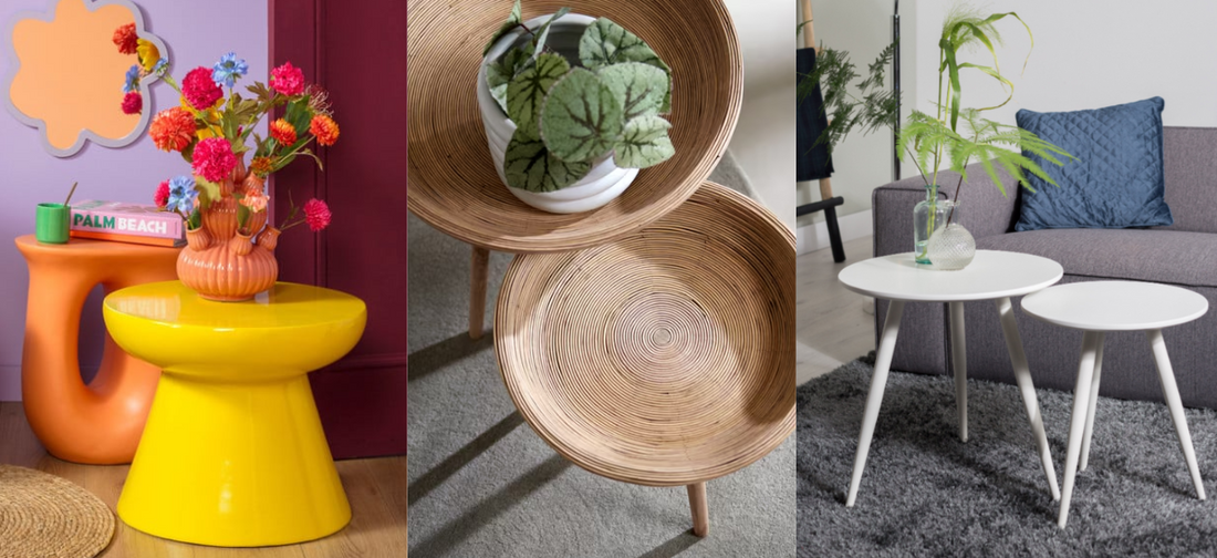 5 x de mooiste bijzettafeltjes voor binnen & buiten