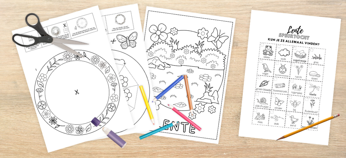 Gratis Lente Knutselpakket