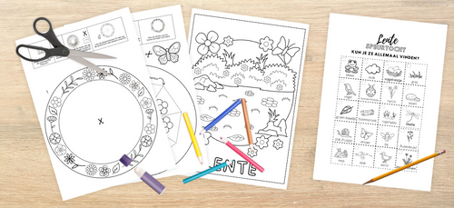 Gratis Lente Knutselpakket