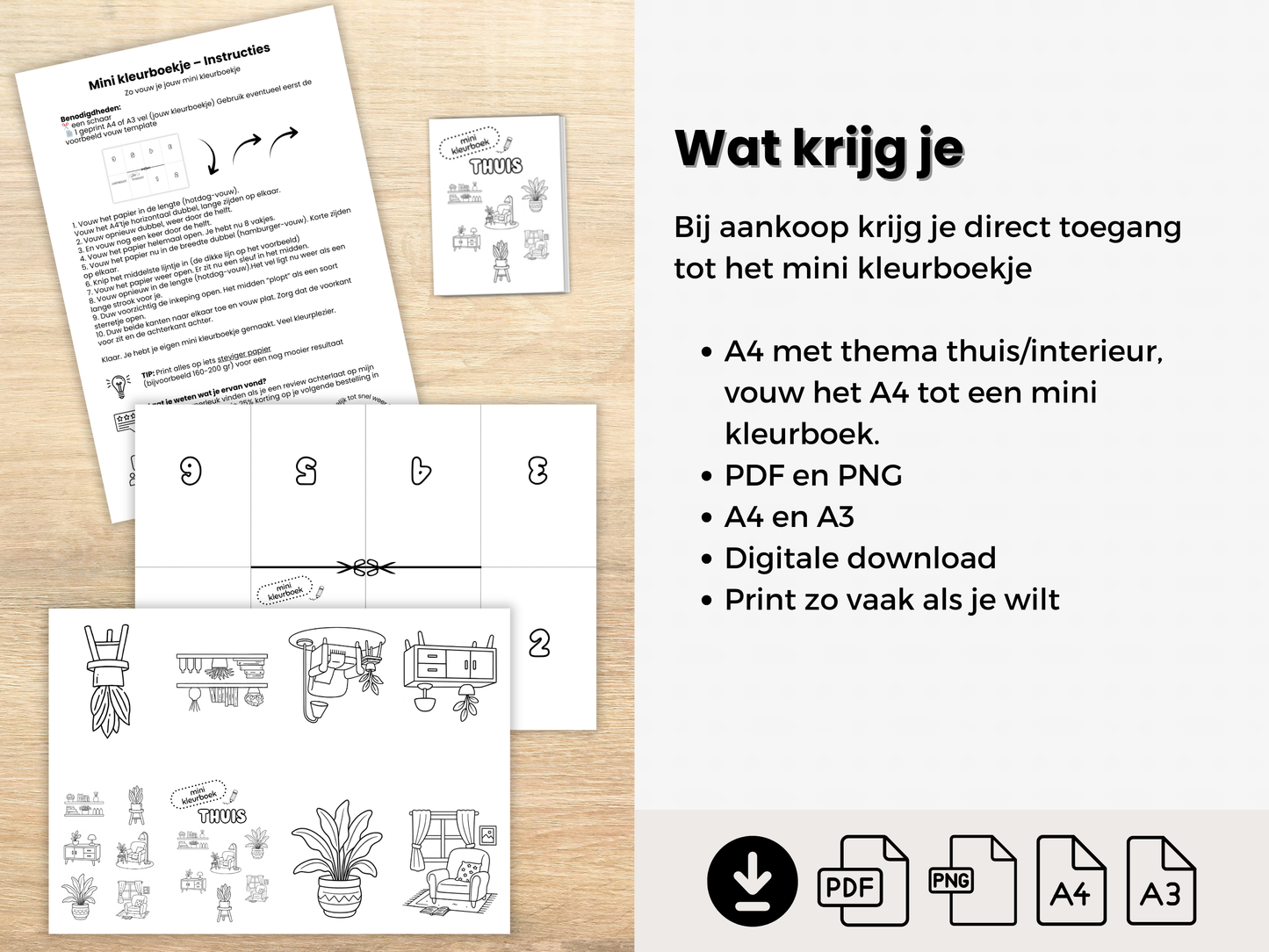 cozy mini kleurboekje