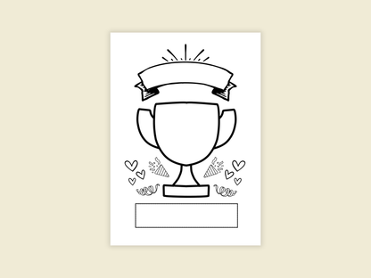 Vaderdag Cadeau Printable Set | Tegoedbonnen, Kleurplaten & Invulblad