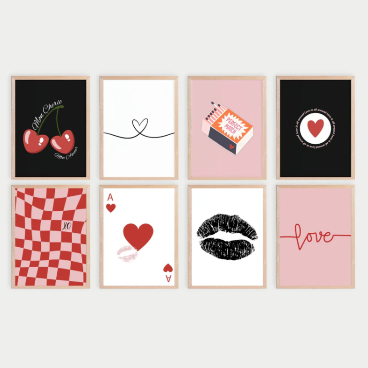 posters voor Valentijn