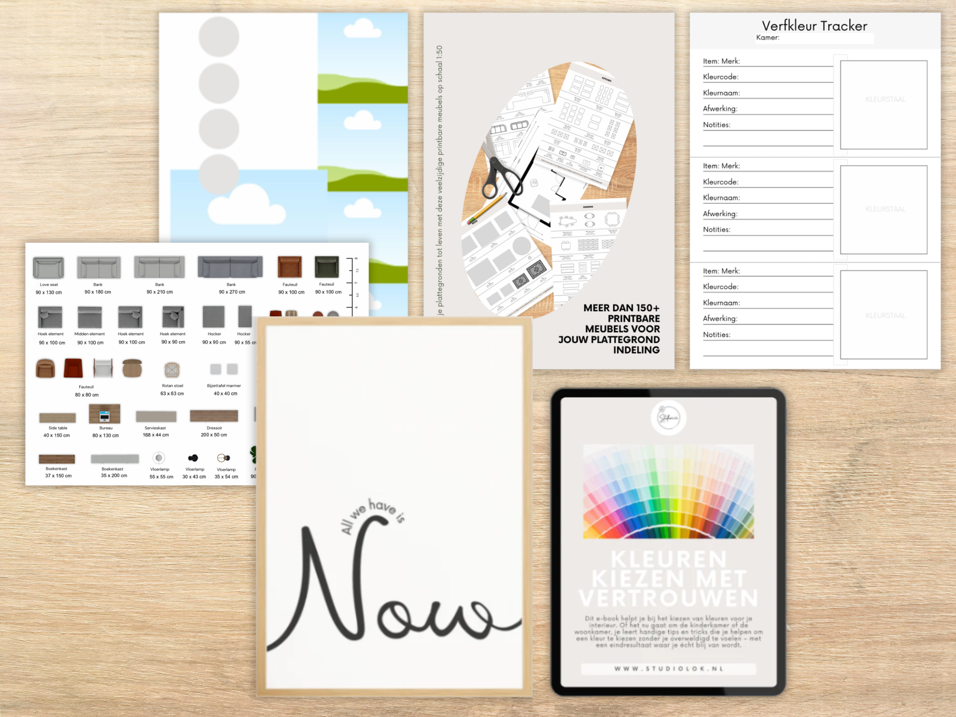 complete printables bundel interieur en styling digitaal downloaden