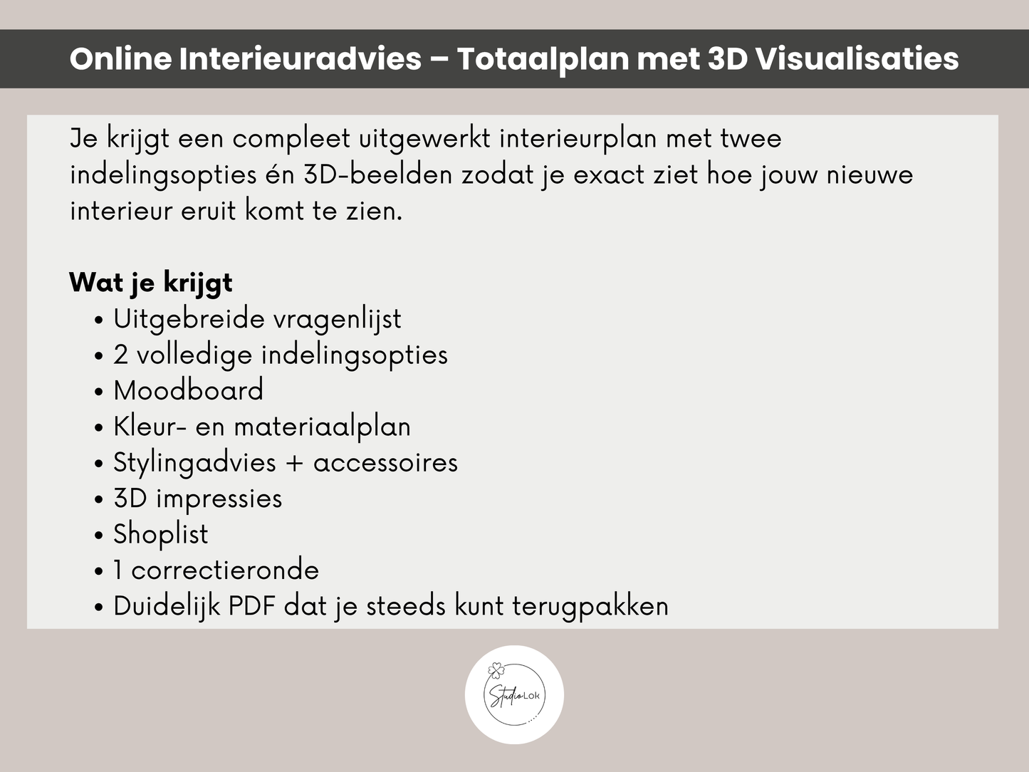 persoonlijk online interieuradvies