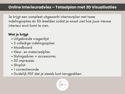 persoonlijk online interieuradvies