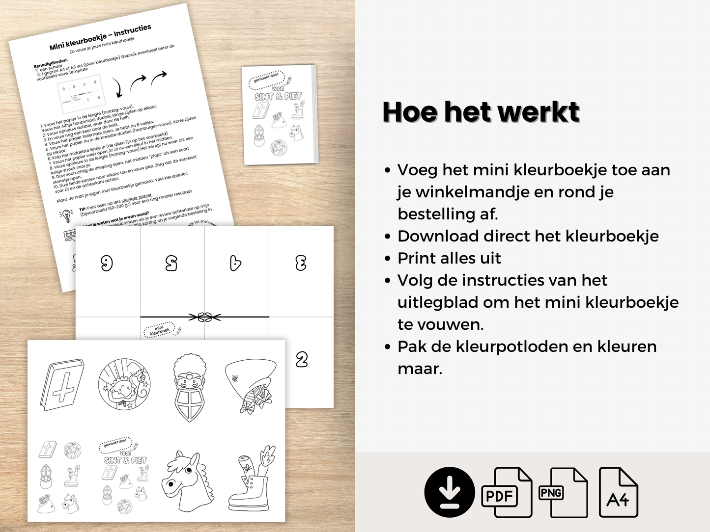 Sinterklaas feest printable set