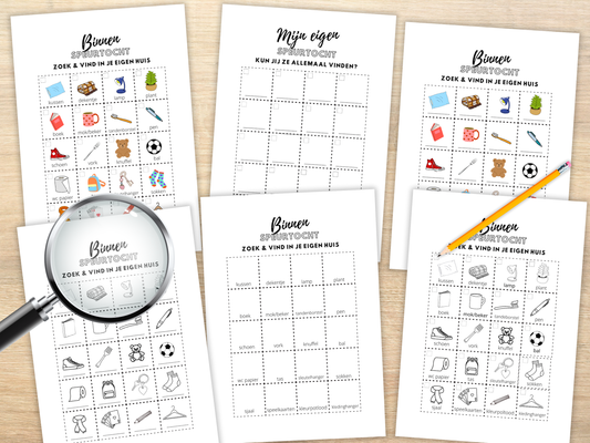 printbare speurtocht voor kinderen