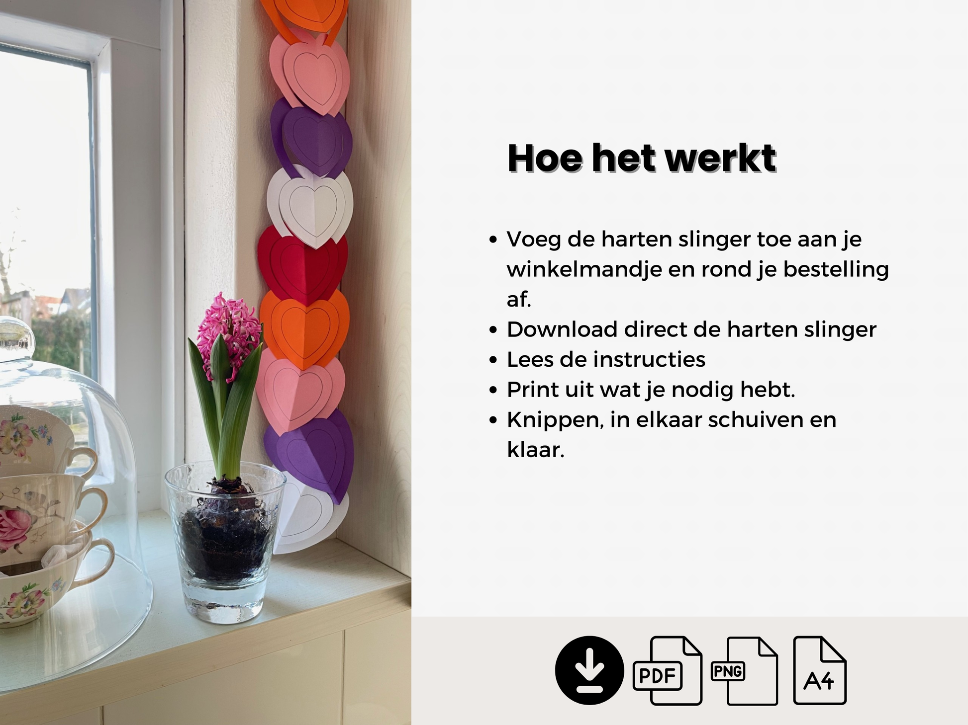 maak je eigen slinger zonder lijm