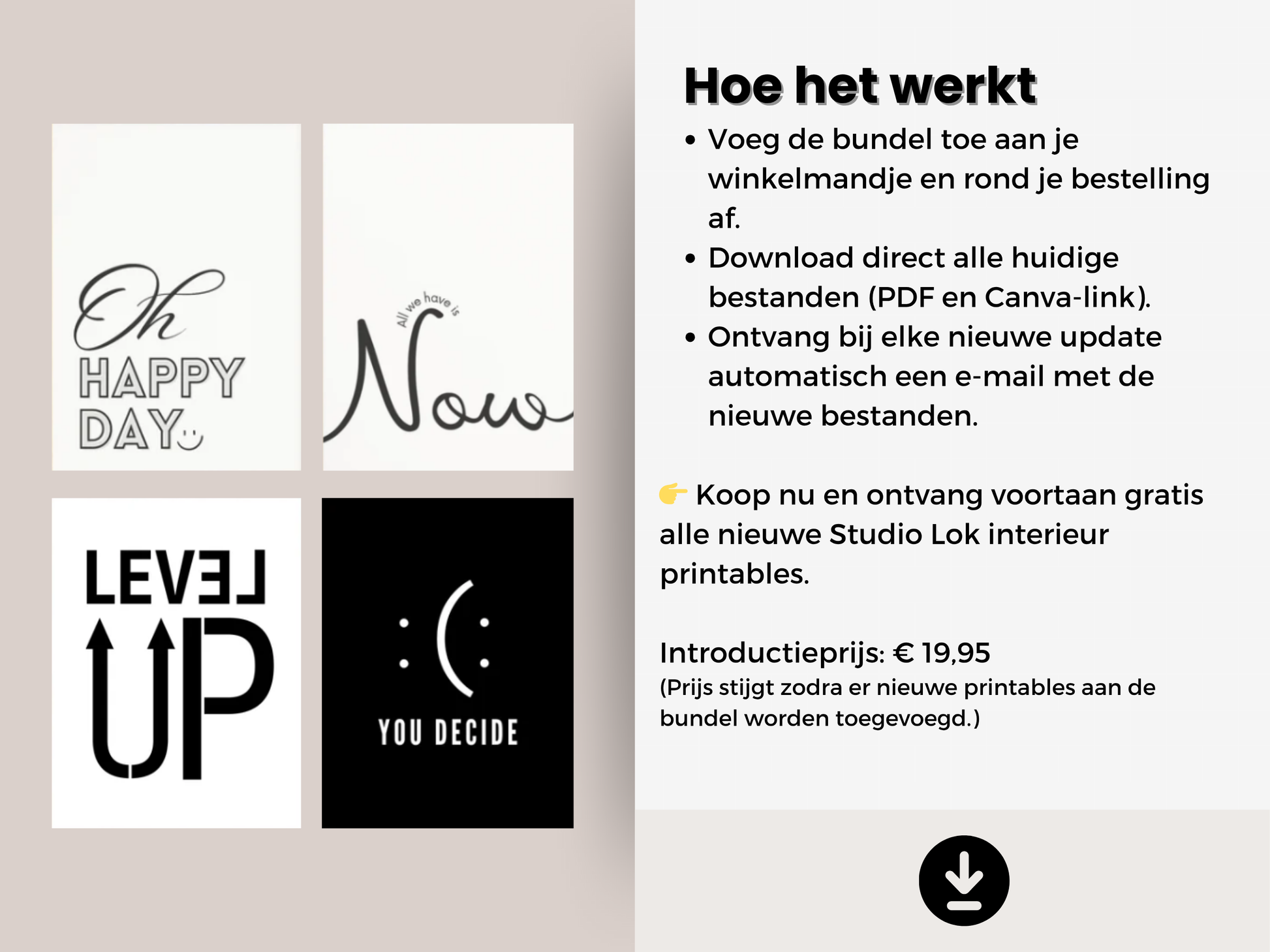 printbare interieurbundel voor een tijdloos huis stap-voor-stap