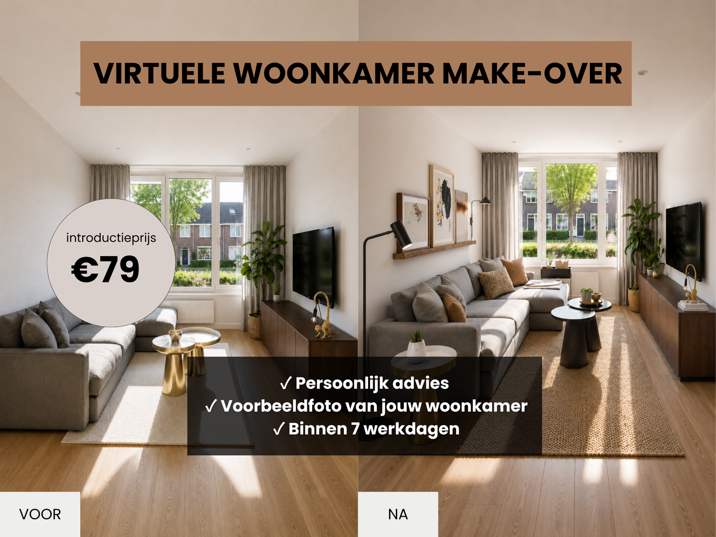 Virtuele Woonkamer Make-over | Zie Wat Mogelijk Is in Jouw Woonkamer