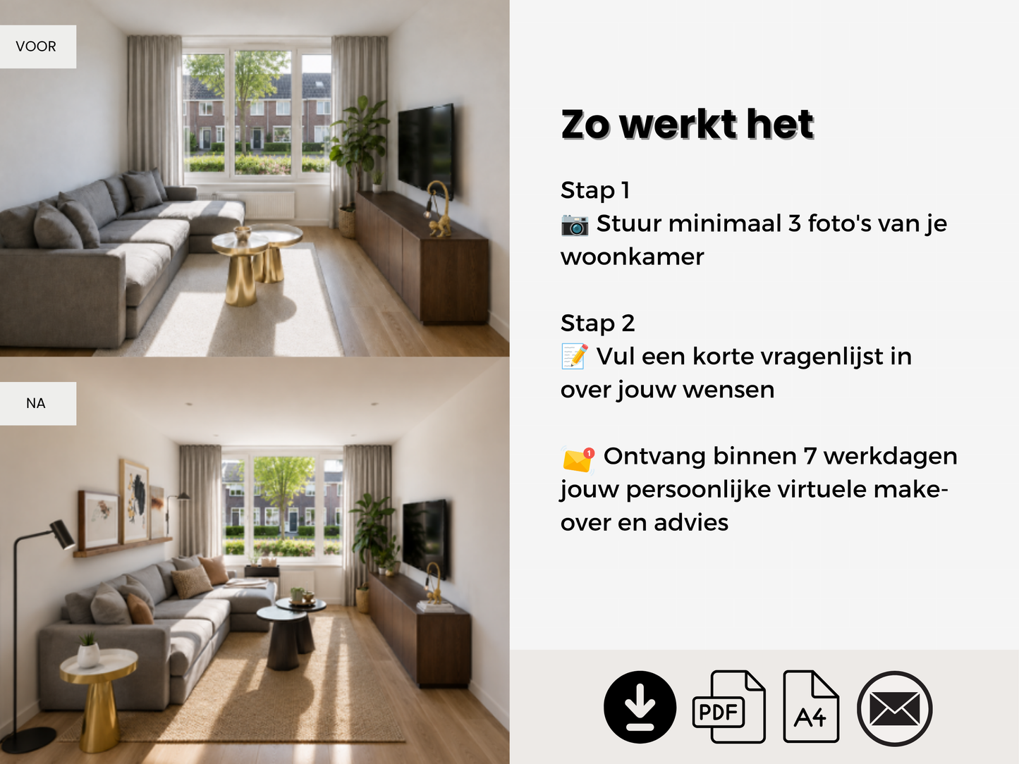 Virtuele Woonkamer Make-over | Zie Wat Mogelijk Is in Jouw Woonkamer
