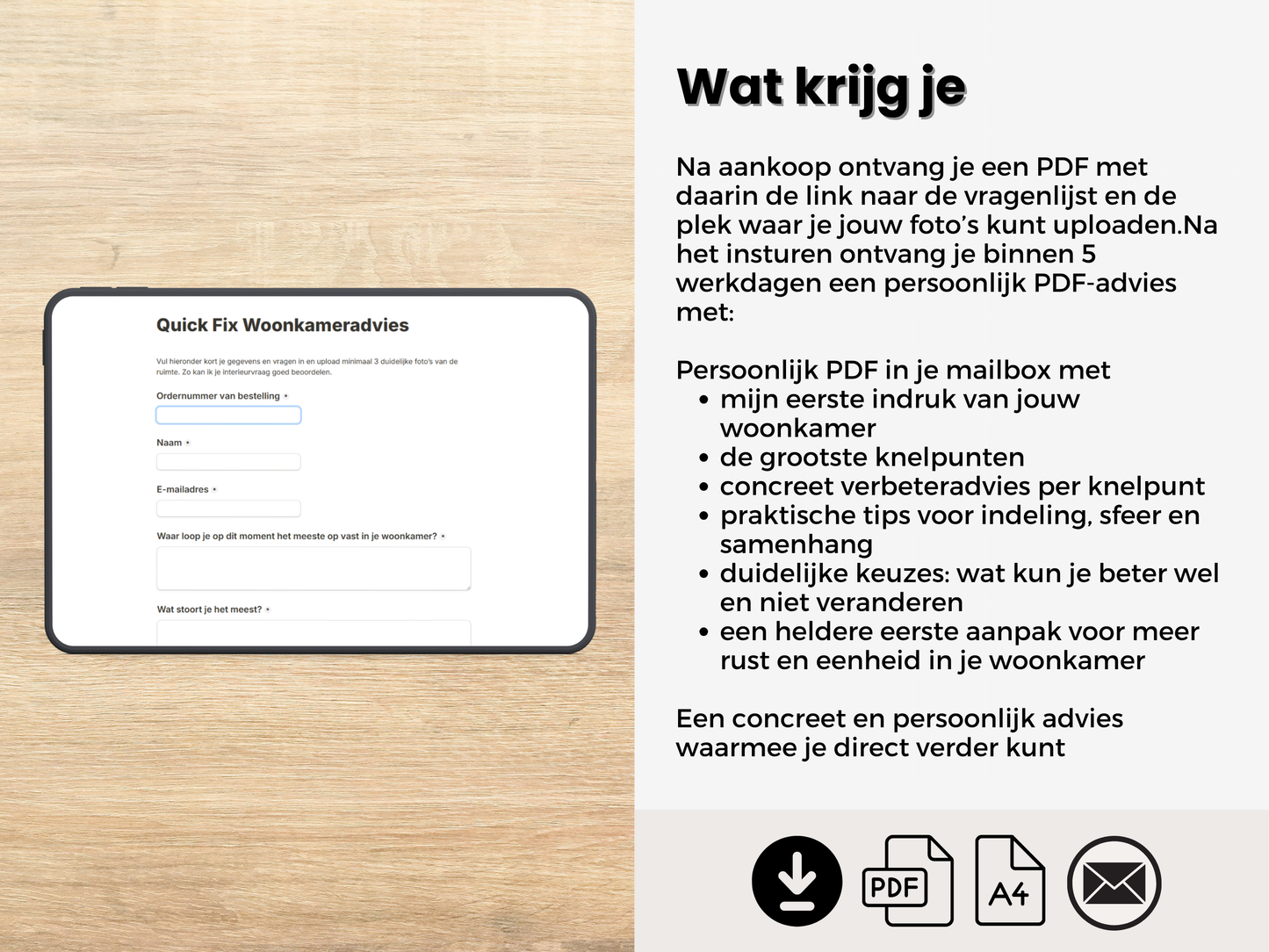 Quick Fix Woonkameradvies. Meer richting voor jouw interieur