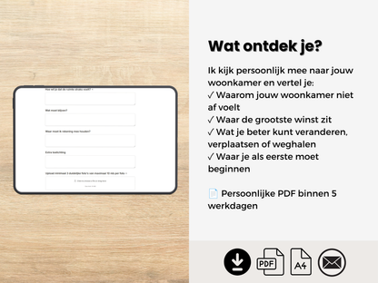Woonkamer Check | Persoonlijk Interieuradvies op Foto’s